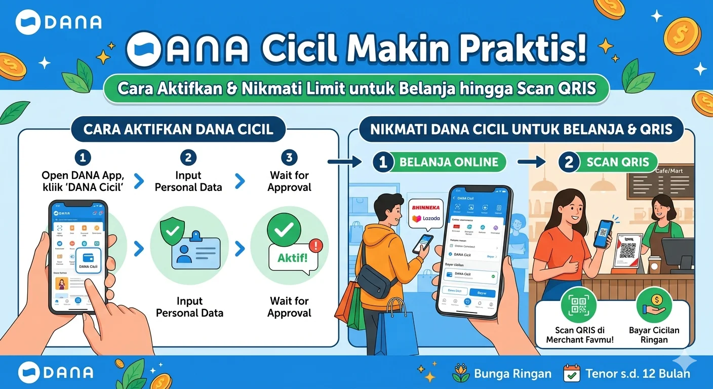 DANA Cicil Makin Praktis